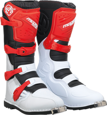 MOOSE OFFROAD Qualifier Boots - Red - Size 9 3410-2592