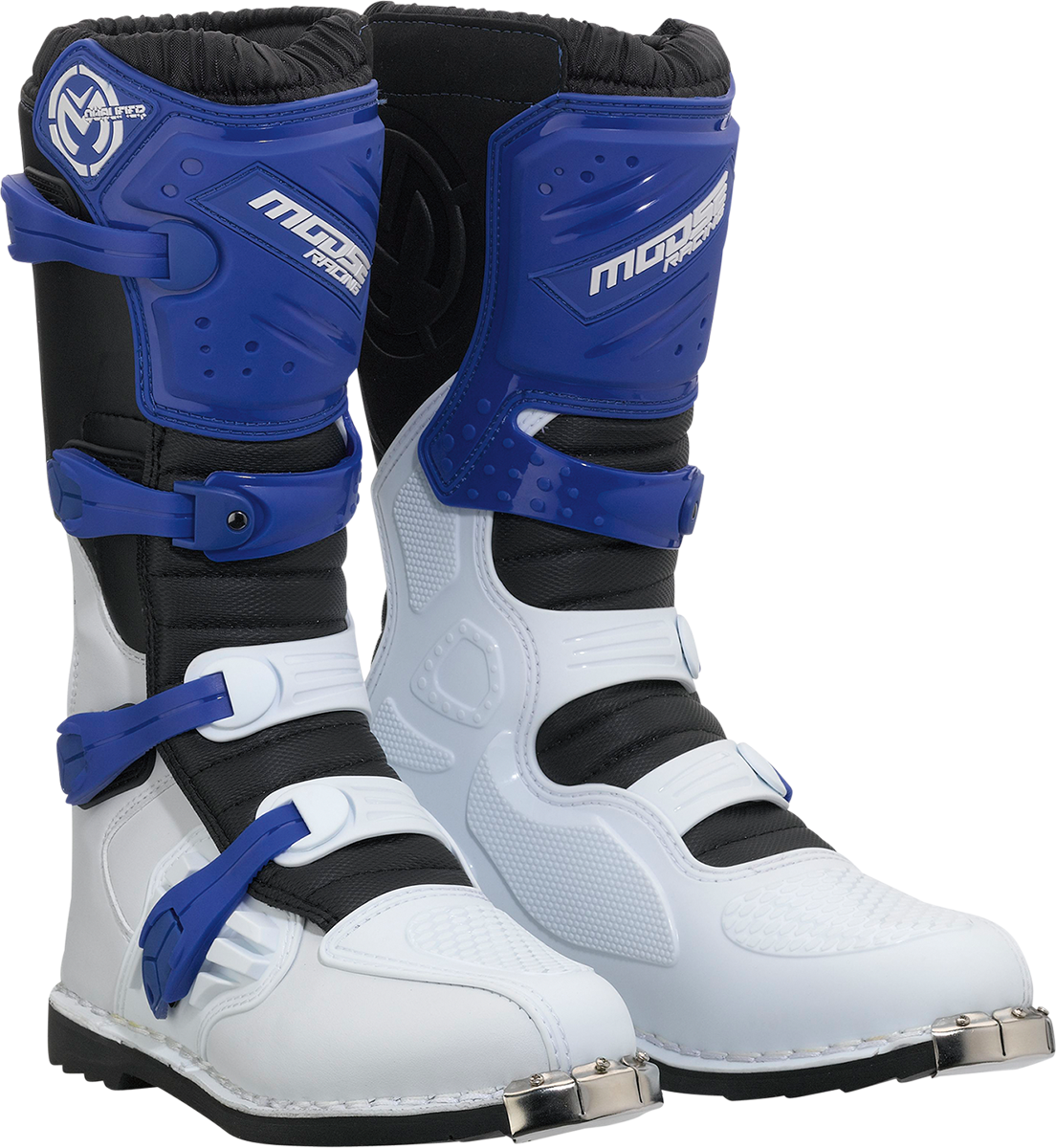 MOOSE OFFROAD Qualifier Boots - Blue - Size 12 3410-2613