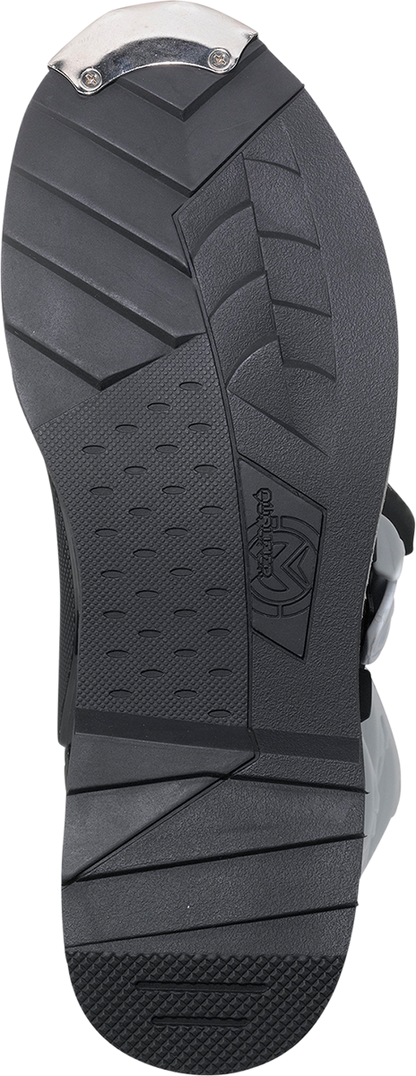 MOOSE OFFROAD Qualifier Boots - Black/White - Size 11 3410-2603