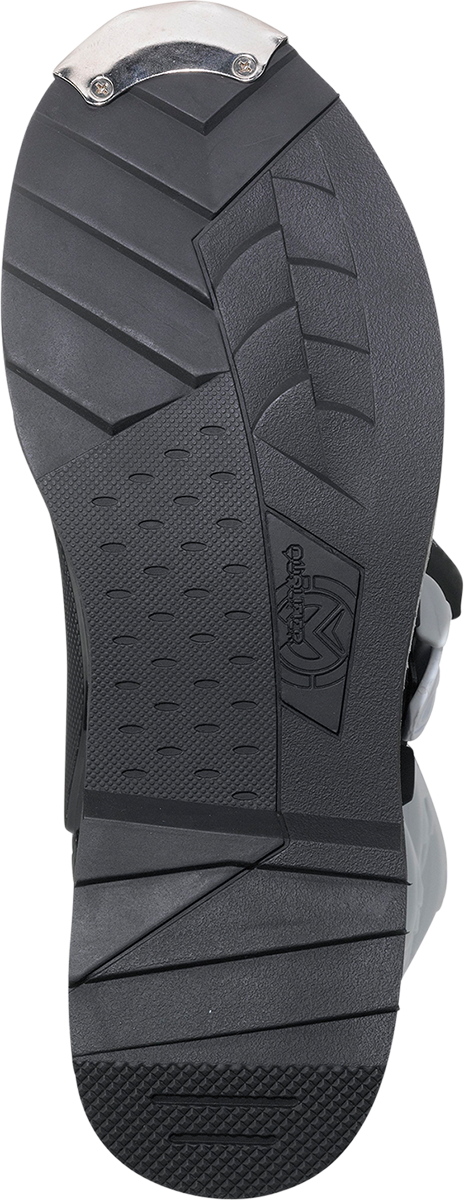 MOOSE OFFROAD Qualifier Boots - Black/White - Size 10 3410-2602