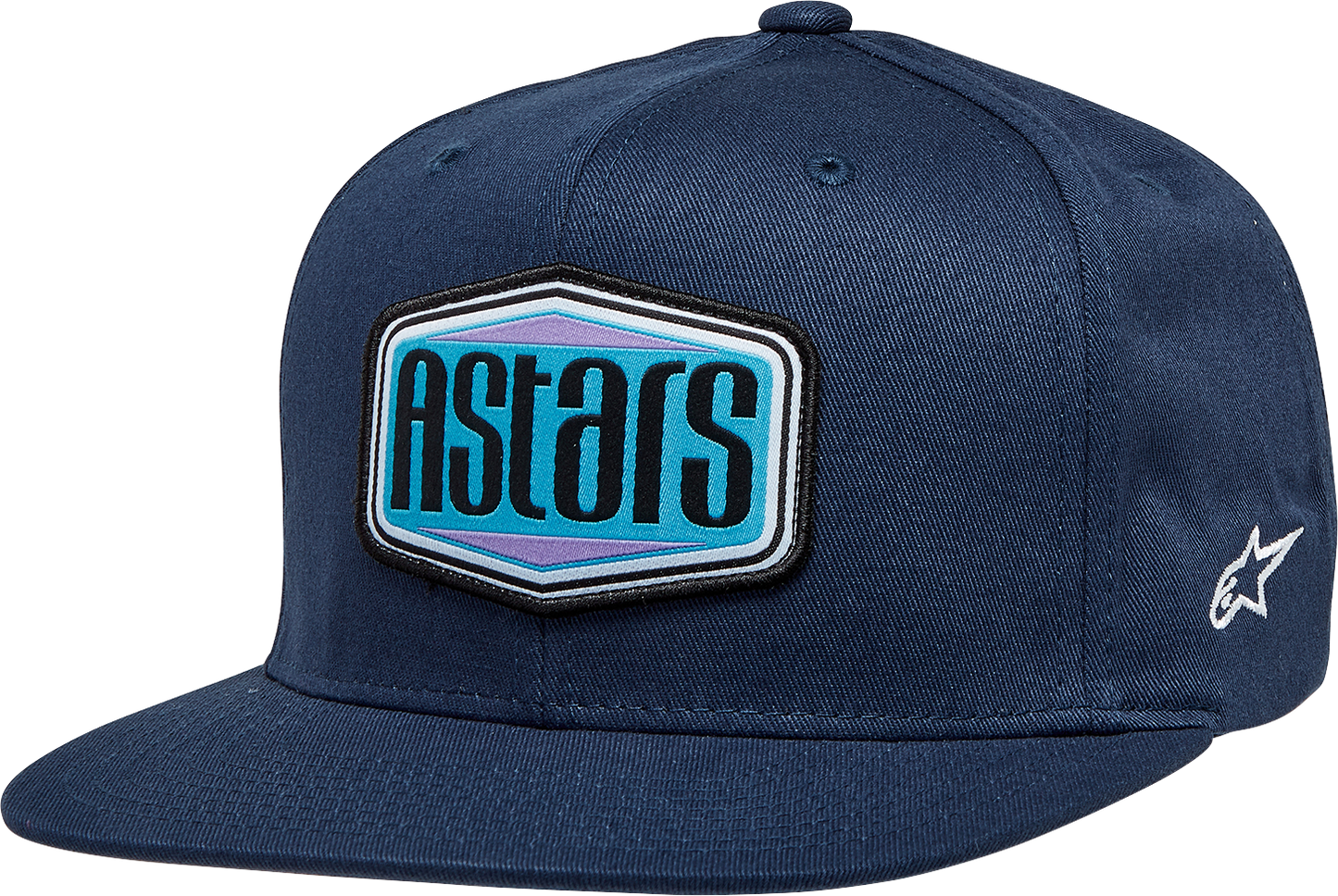 ALPINESTARS Belvedere Flat Bill Hat - Navy - One Size 1232-81050-70