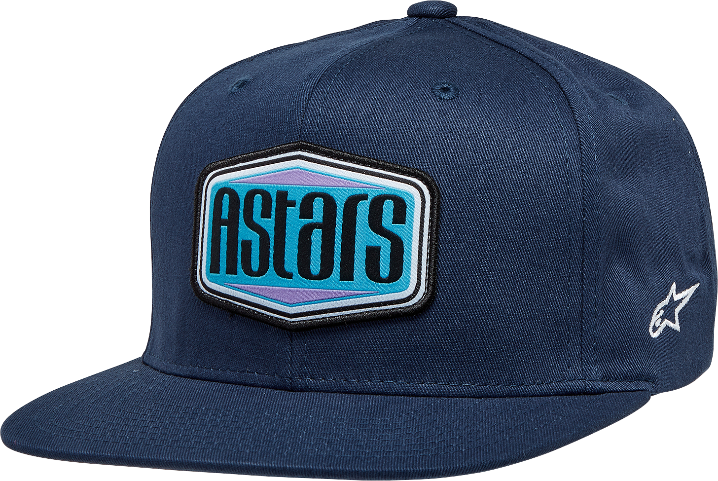 ALPINESTARS Belvedere Flat Bill Hat - Navy - One Size 1232-81050-70