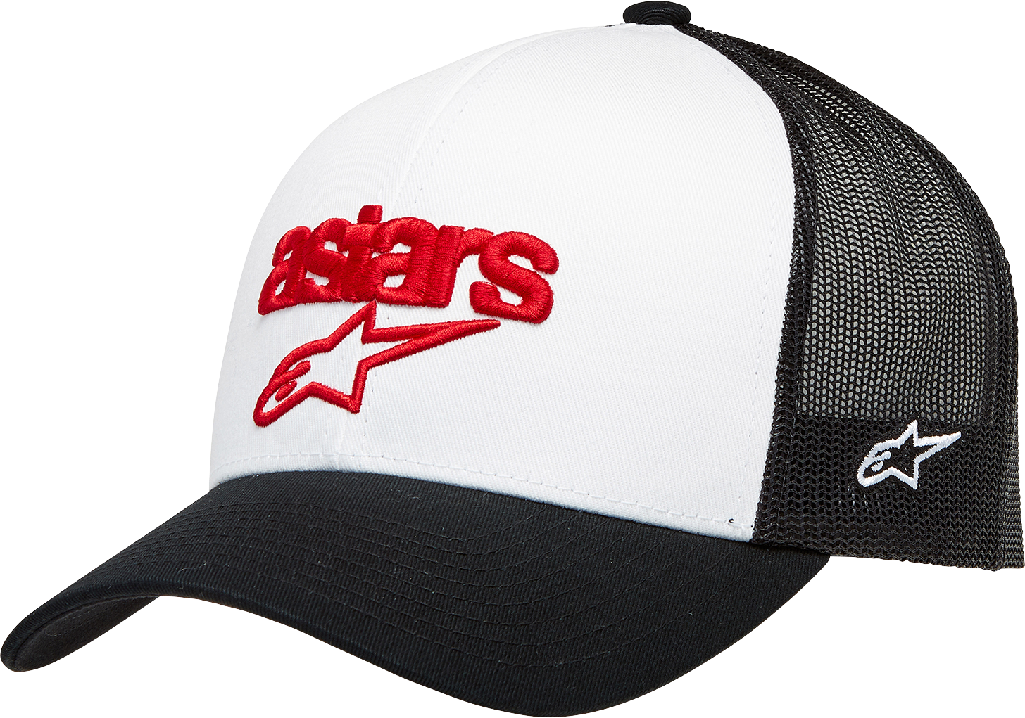 ALPINESTARS Pedigree Hat - White/Black - One Size 1232-81040-2010