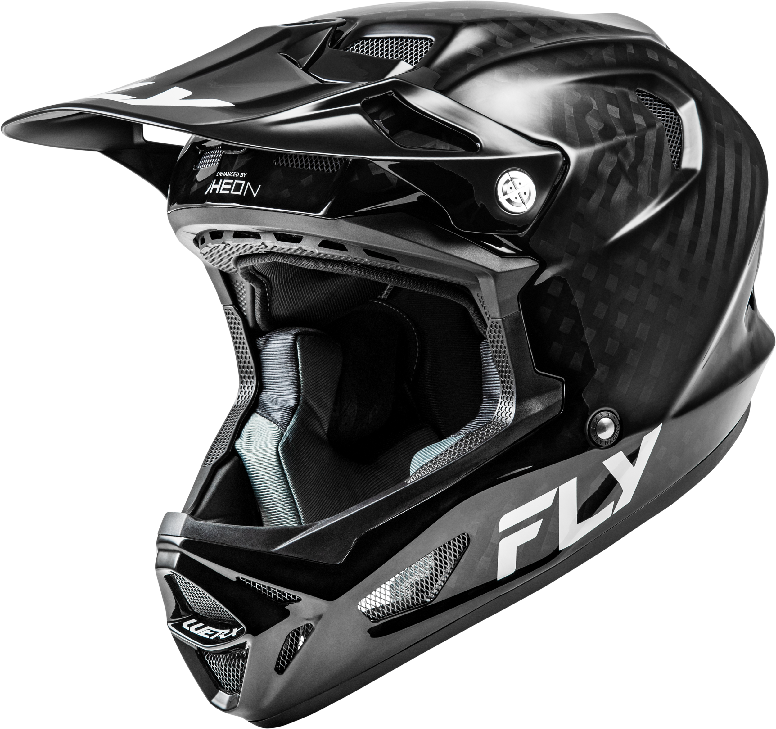 Werx R Carbon Helmet Black Carbon Lg