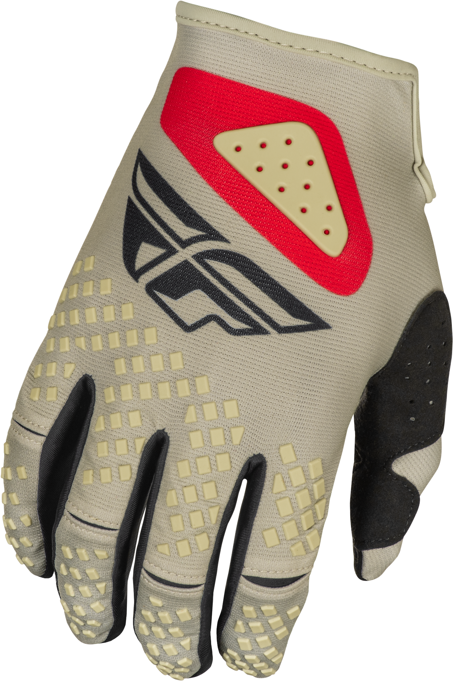Kinetic Sym Gloves Light Grey/Red/Black 3x