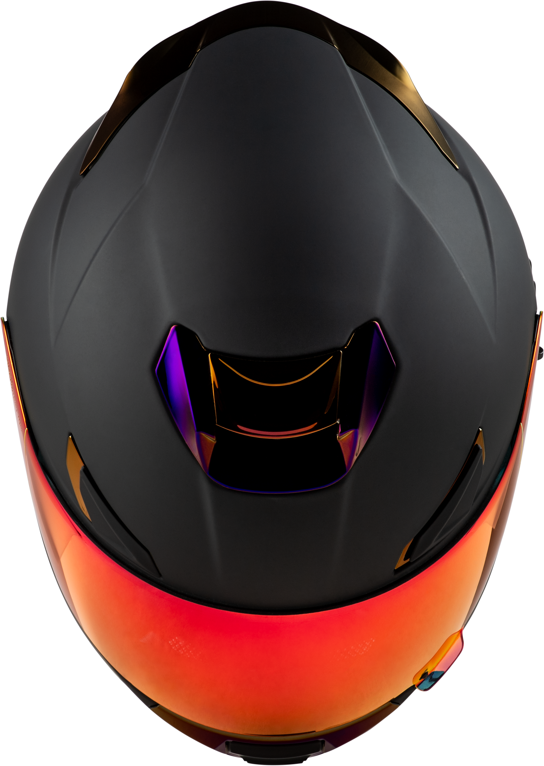 Sentinel Recon Helmet Matte Black/Purple Chrome Sm