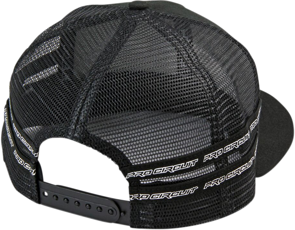 PRO CIRCUIT Patch Snapback Hat - Black 6711167125