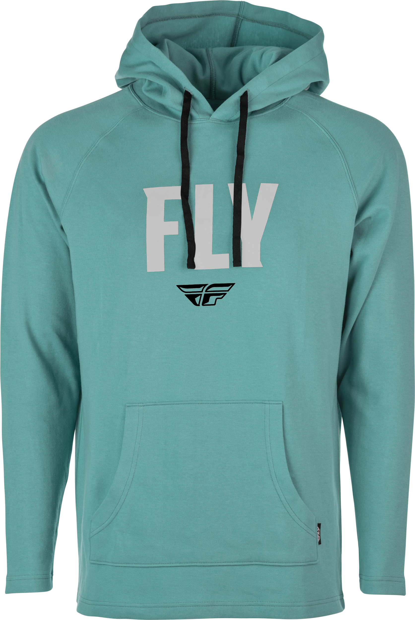 Fly Weekender Pullover Hoodie Sea Green/Grey 2x
