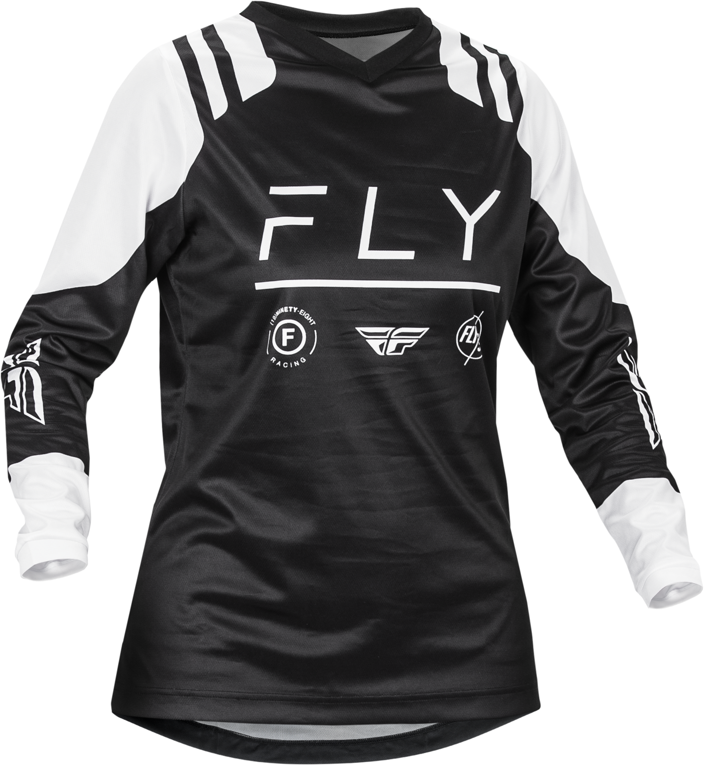Women's F 16 Jersey Black/White Xl