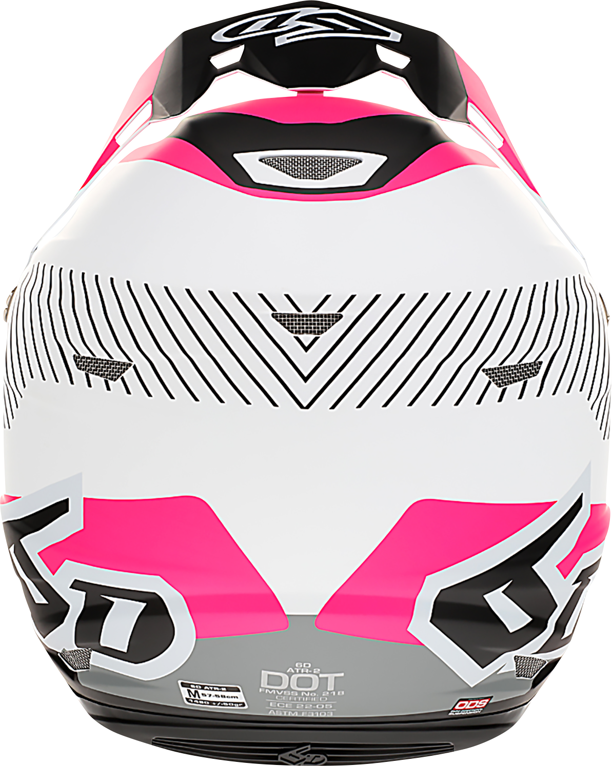 6D HELMETS ATR-2 Helmet - Fusion - Neon Pink - 2XL 12-2949