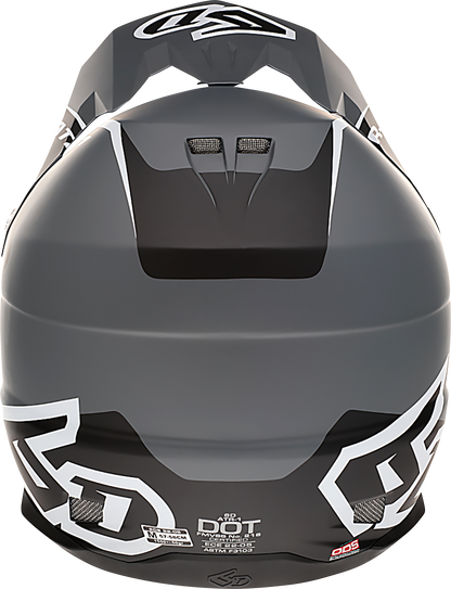6D HELMETS ATR-1 Helmet - Stealth - White - Small 10-4615