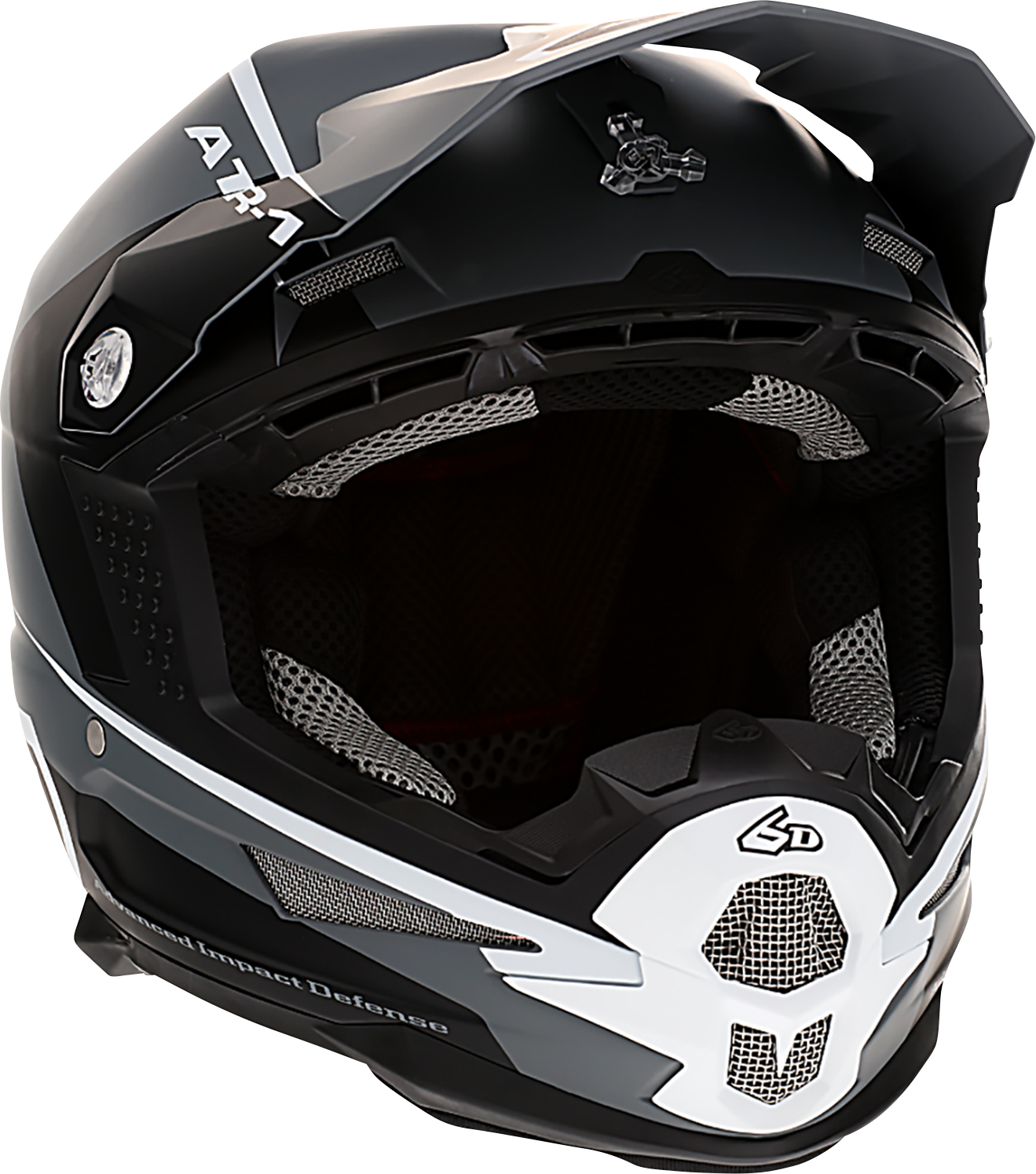 6D HELMETS ATR-1 Helmet - Stealth - White - Small 10-4615