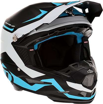 6D HELMETS ATR-2 Helmet - Drive - Cyan - Large 12-2727