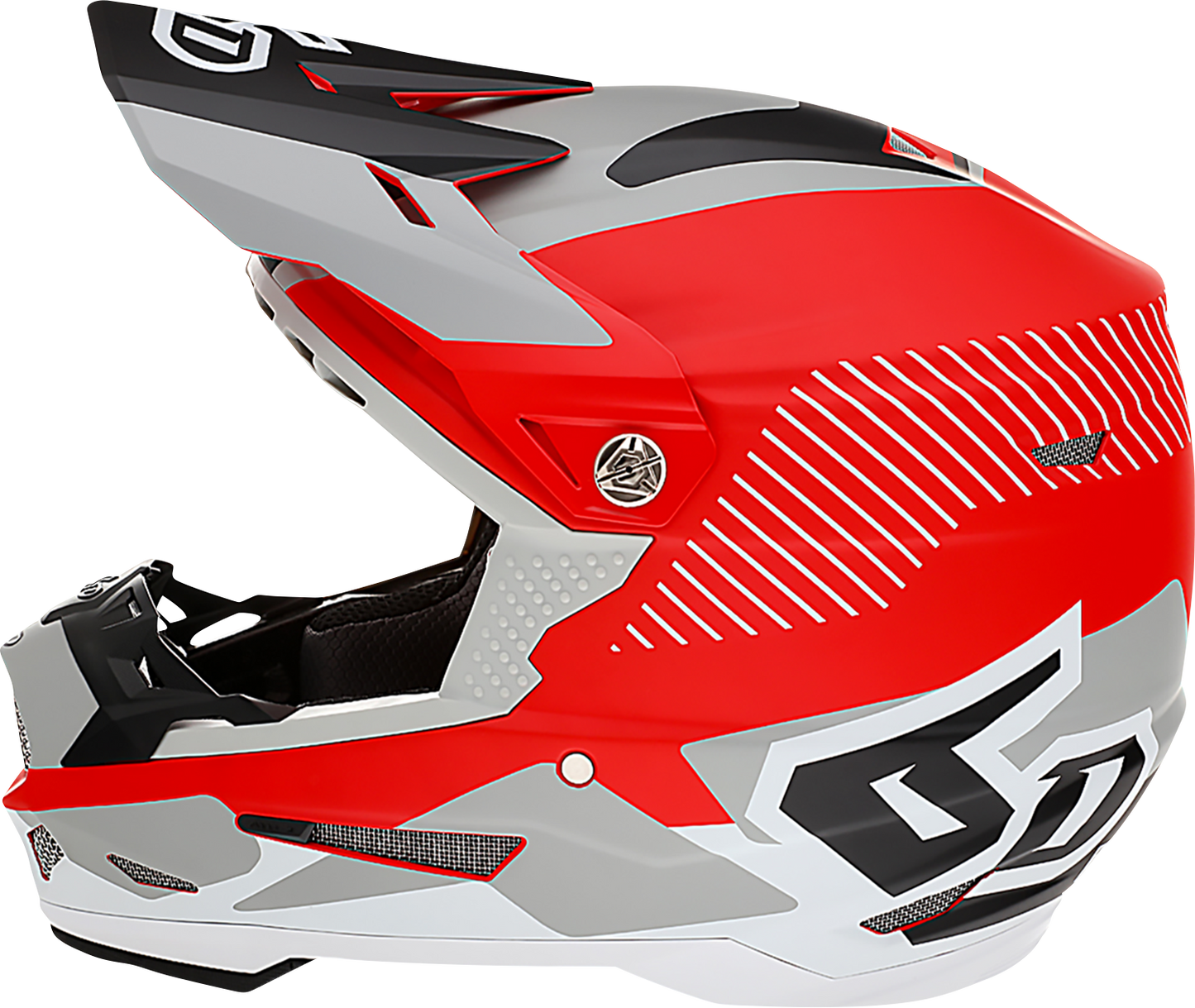 6D HELMETS ATR-2 Helmet - Fusion - Red - Large 12-2937