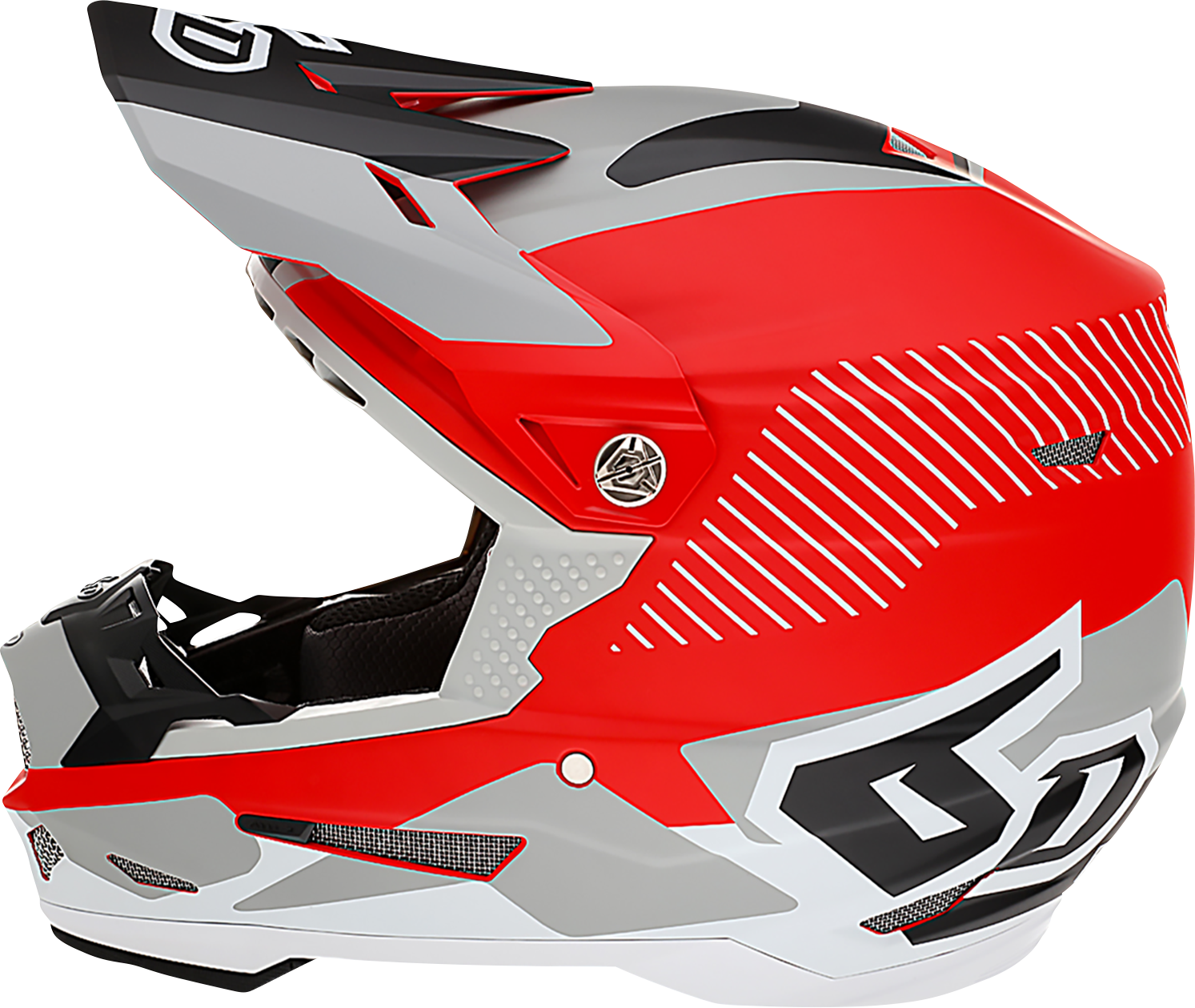 6D HELMETS ATR-2 Helmet - Fusion - Red - Large 12-2937