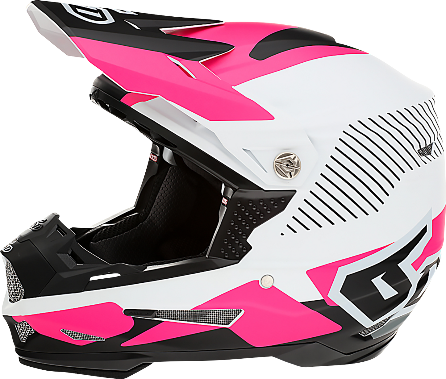 6D HELMETS ATR-2 Helmet - Fusion - Neon Pink - Large 12-2947