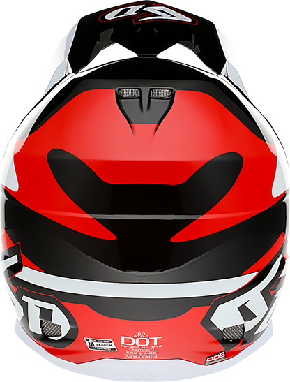 6D HELMETS ATR-1 Helmet - Apex - Red - Small 10-4535