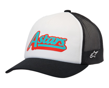 ALPINESTARS Delivery Trucker Hat - White/Black - One Size 1213810102010OS