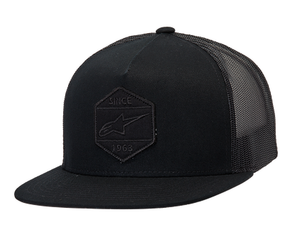 ALPINESTARS Bolt Trucker Hat - Black/Black - One Size 1213810141010OS