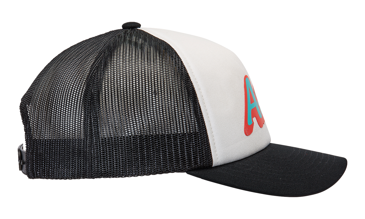 ALPINESTARS Delivery Trucker Hat - White/Black - One Size 1213810102010OS