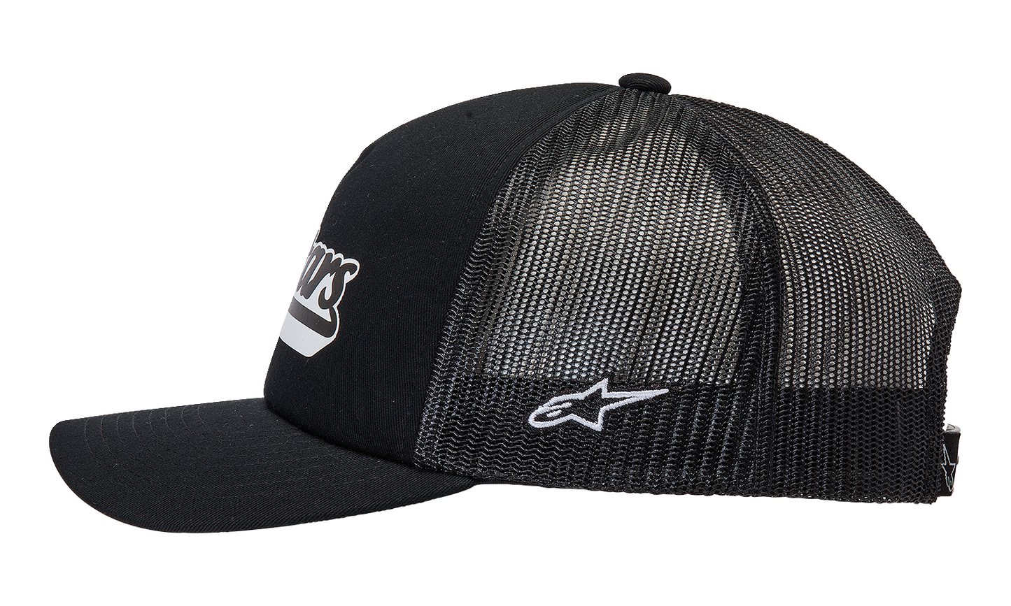 ALPINESTARS Delivery Trucker Hat - Black/Black - One Size 1213810101010OS