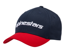 ALPINESTARS Linear Hat - Navy/Red - L/XL 1230810057030LX