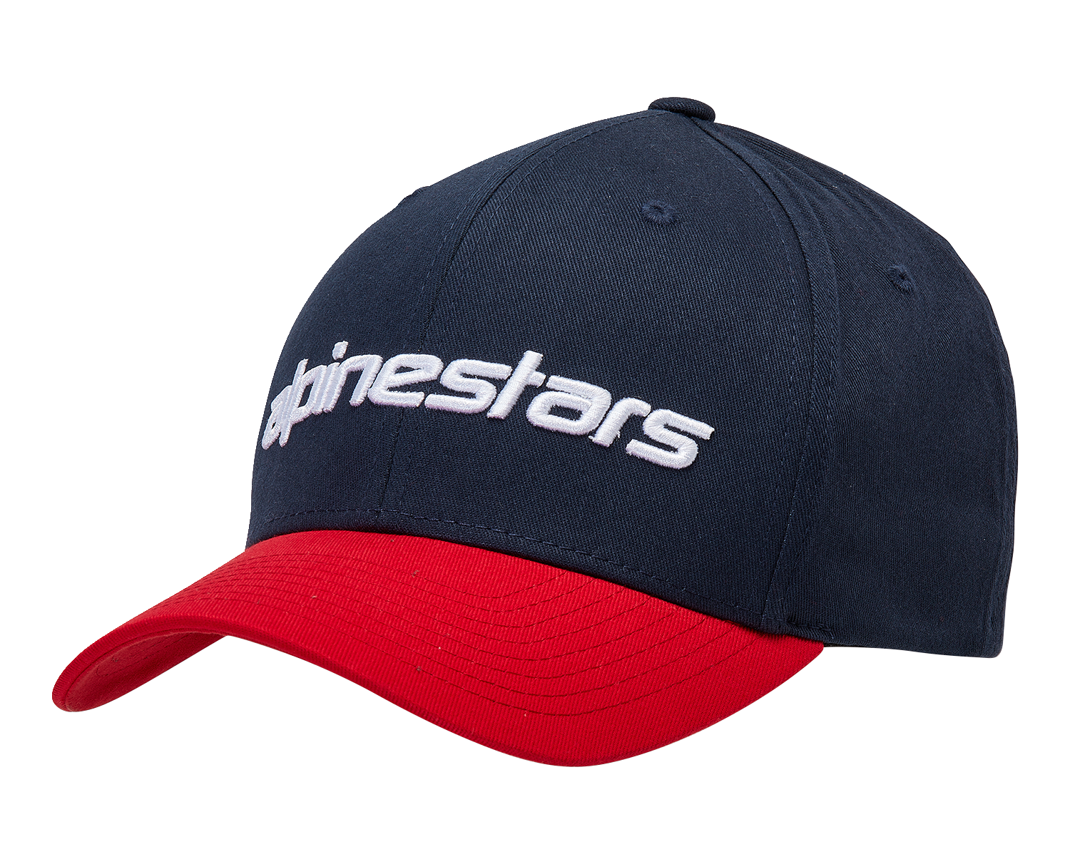 ALPINESTARS Linear Hat - Navy/Red - Small/ Medium 1230810057030SM
