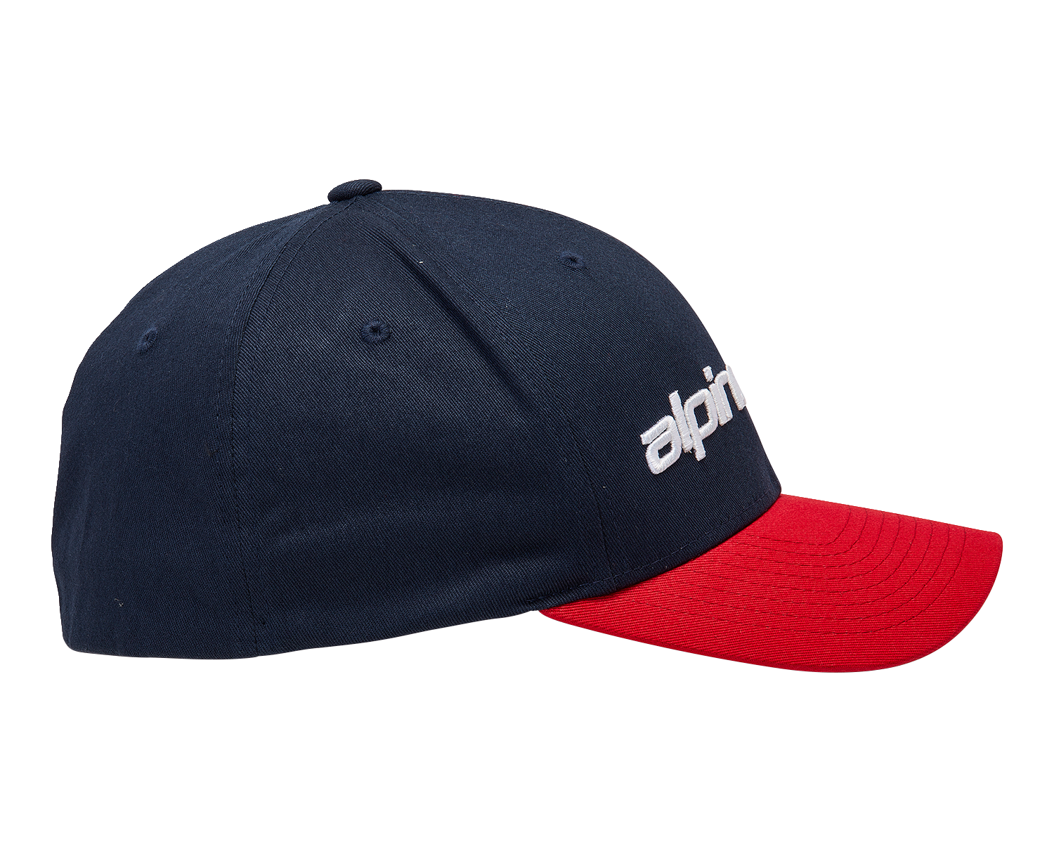 ALPINESTARS Linear Hat - Navy/Red - Small/ Medium 1230810057030SM