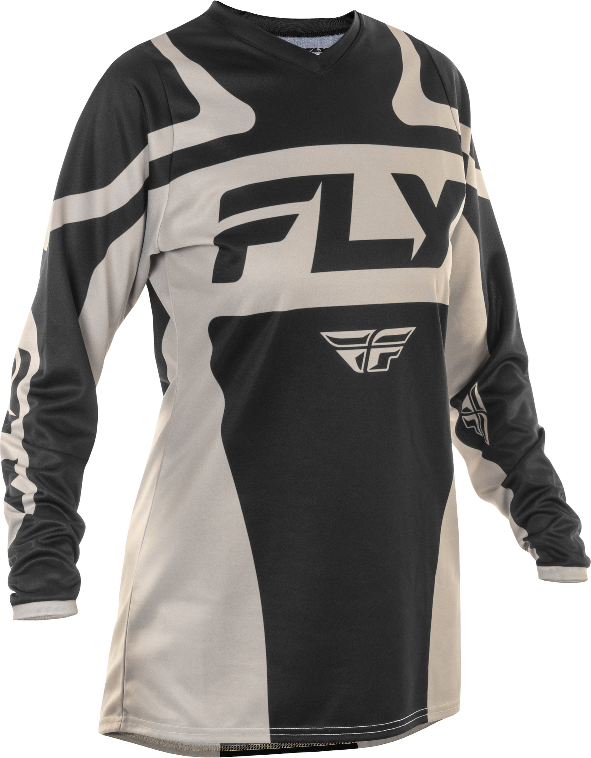 Women's F 16 Jersey Black/White Md