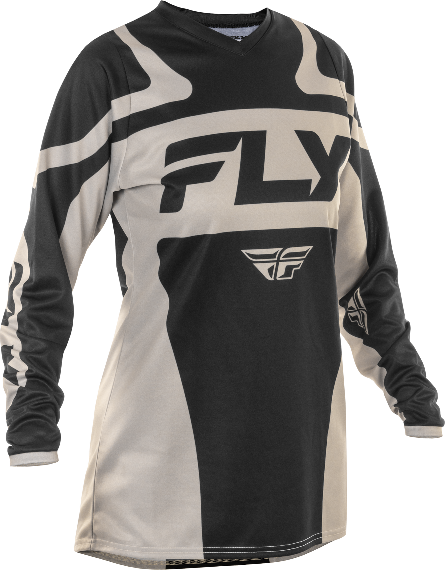 Women's F 16 Jersey Black/White Sm