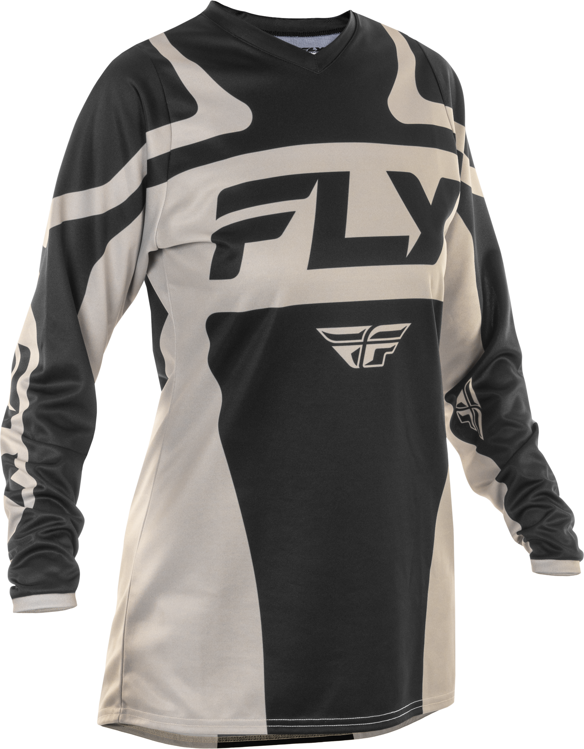 Women's F 16 Jersey Black/White Lg