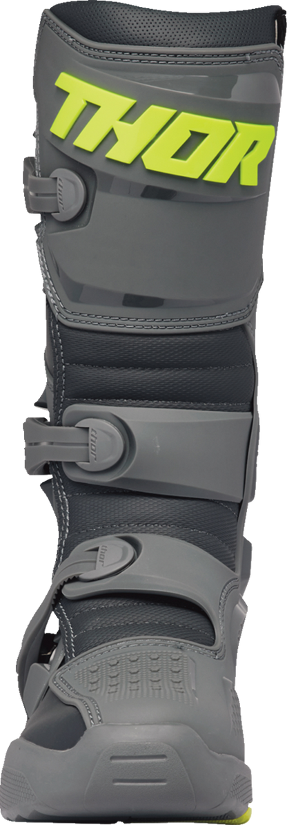THOR Blitz XR Boots - Gray/Charcoal - US 8 3410-3092