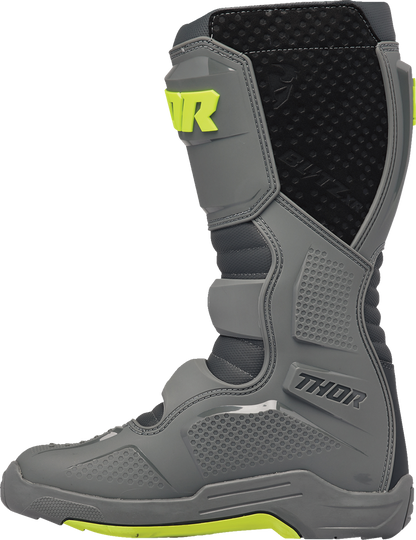 THOR Blitz XR Boots - Gray/Charcoal - US 7 3410-3091