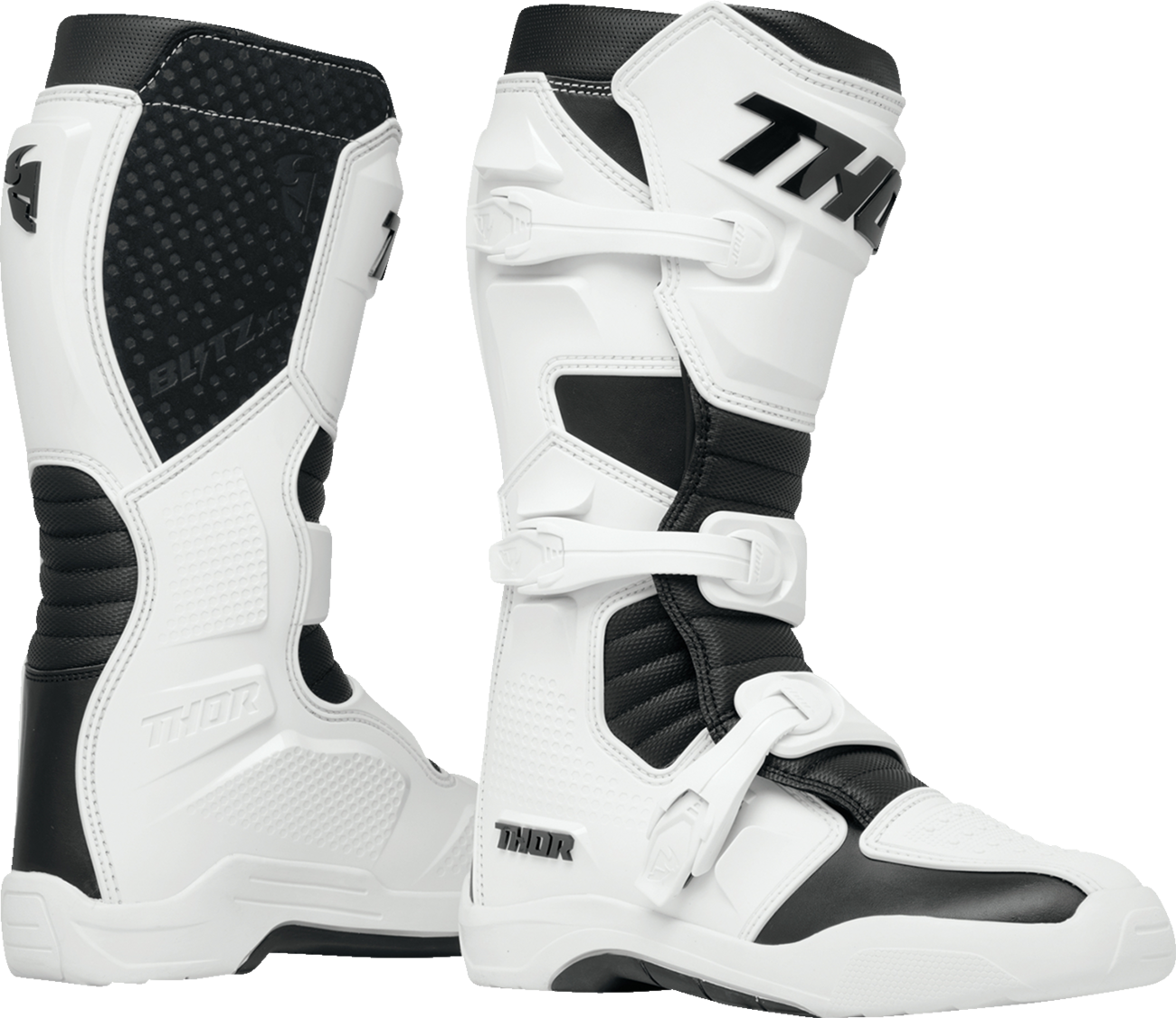 THOR Blitz XR Boots - White/Black - US 10 3410-3103