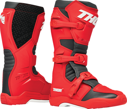 THOR Blitz XR Boots - Red/Charcoal - US 13 3410-3115