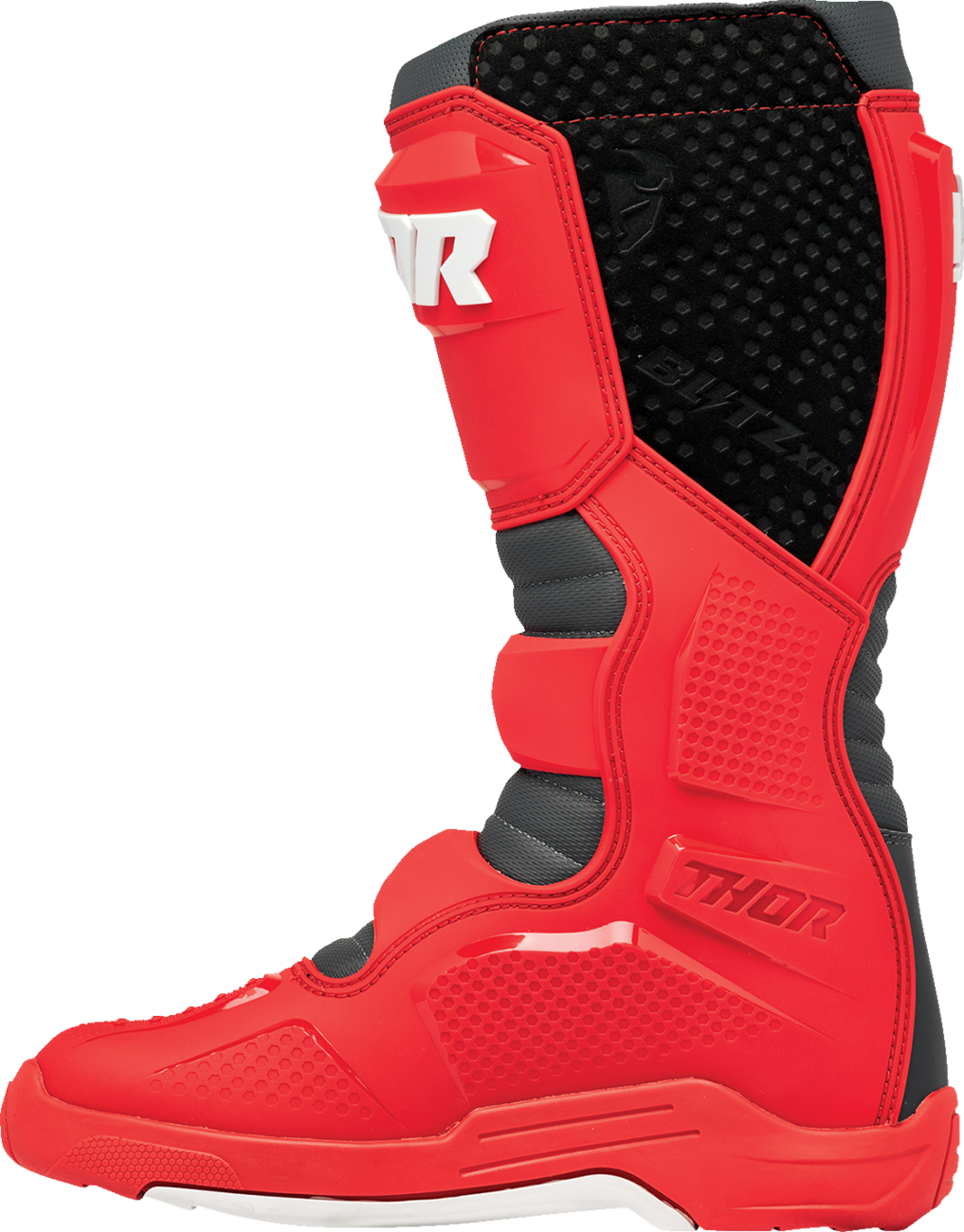 THOR Blitz XR Boots - Red/Charcoal - US 13 3410-3115