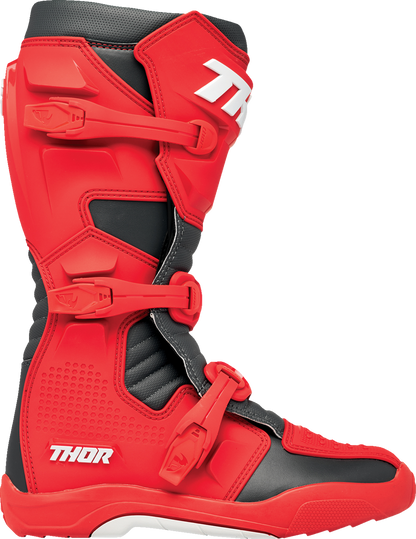 THOR Blitz XR Boots - Red/Charcoal - US 13 3410-3115