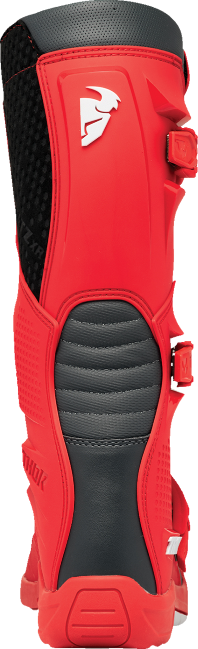 THOR Blitz XR Boots - Red/Charcoal - US 14 3410-3116
