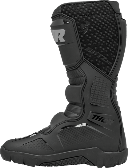 THOR Blitz XR Trail Boots - Black/Gray - US 7 3410-3127