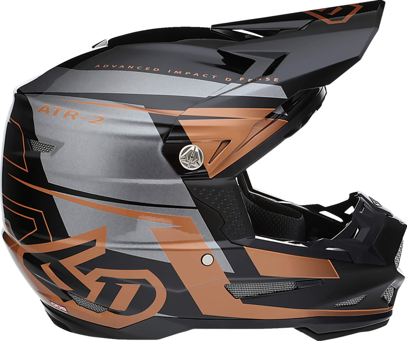 6D HELMETS ATR-2 Helmet - Mach - Bronze/Gray/Black - Small 12-3305