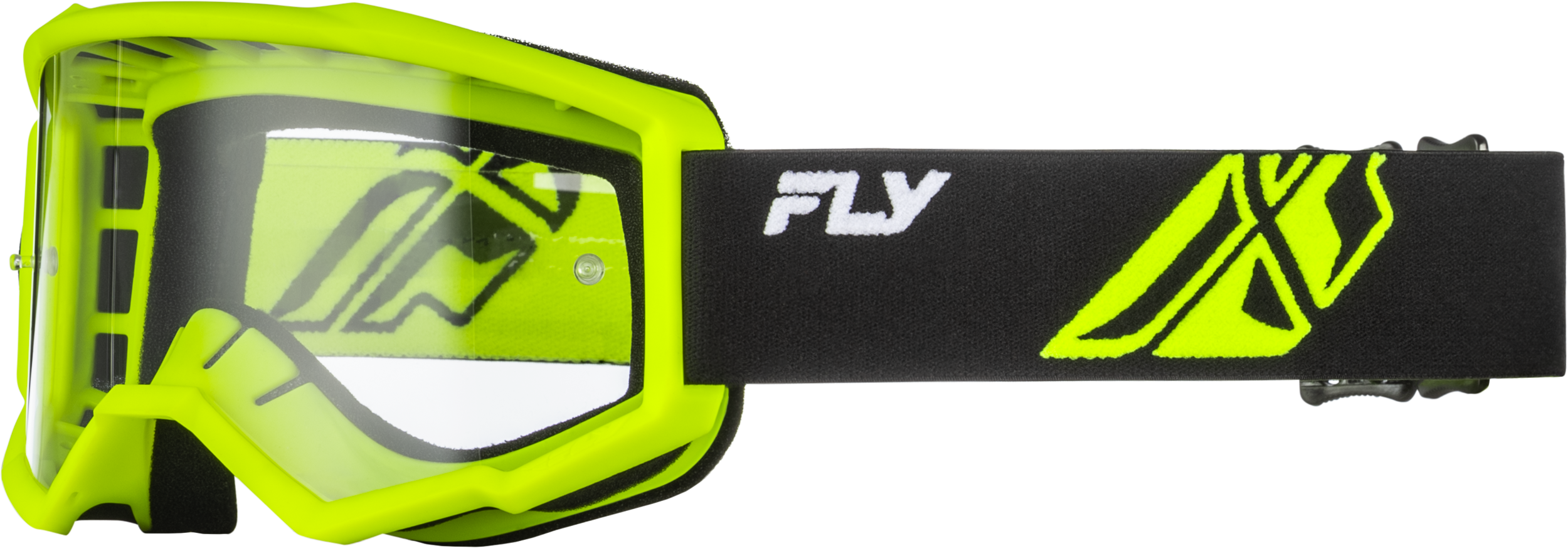 Focus Goggle Black/Hi Vis W/ Clear Lens