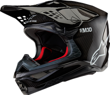 ALPINESTARS Supertech M10 Helmet - Solid - MIPS® - Gloss Black Carbon - XL 8300323-1188-XL