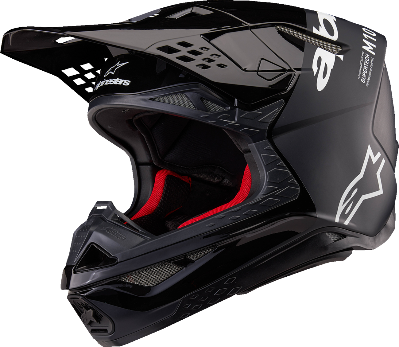 ALPINESTARS Supertech M10 Helmet - Flood - MIPS® - Black/Dark Gray - XL 8301023-1310-XL