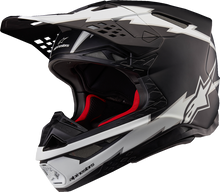 ALPINESTARS Supertech M10 Helmet - Ampress - MIPS® - Matte Black/White - XL 8300823-1121-XL