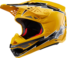 ALPINESTARS Supertech M10 Helmet - Ampress - MIPS® - Gloss Black/Yellow - XS 8300823-1414-XS