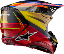 ALPINESTARS Supertech M10 Helmet - Era - MIPS® - Gloss Gold/Yellow/Rio Red - 2XL 8301223-5938-2X