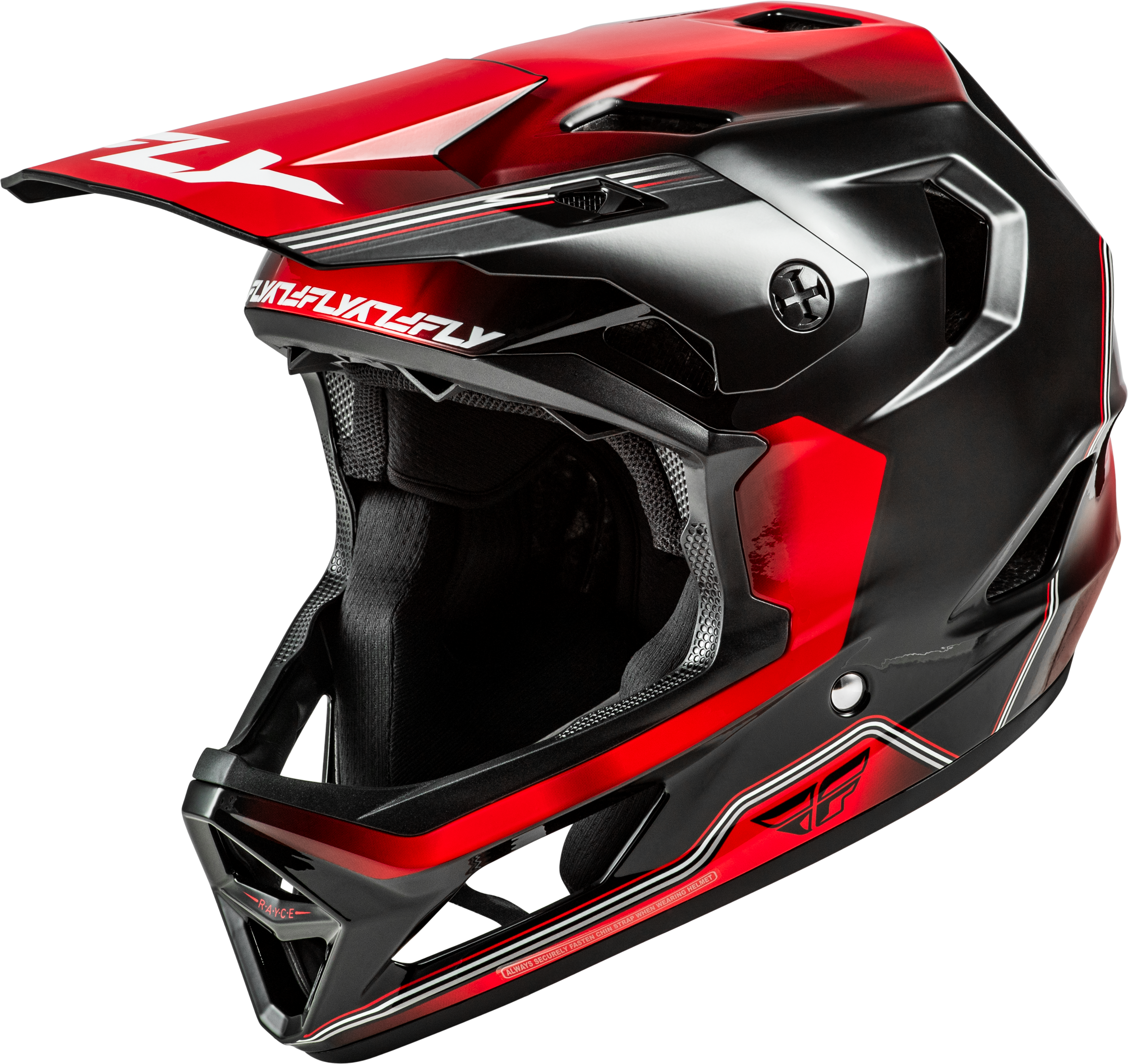 Rayce Repeat Bicycle Helmet Black/Red Xl