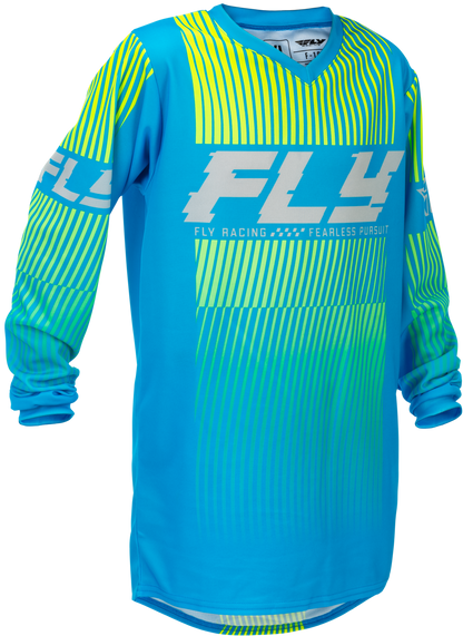 Youth F 16 Jersey Blue/Hi Vis Ys