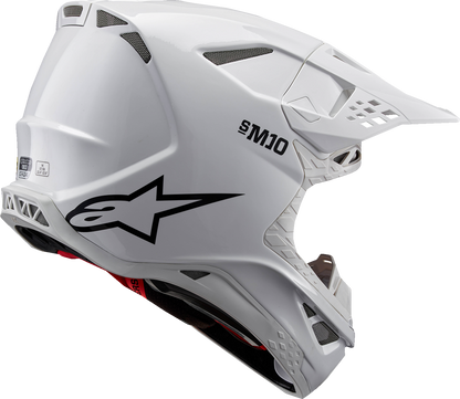 ALPINESTARS Supertech M10 Helmet - Solid - MIPS® - Gloss White - XS 8300323-2180-XS