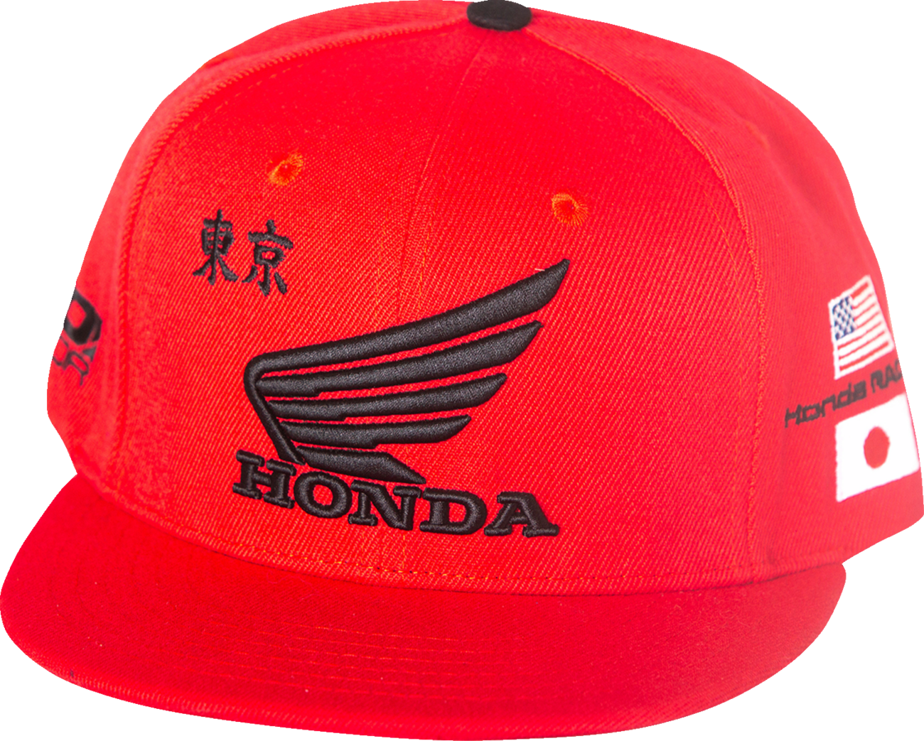 D'COR VISUALS Honda Factory Hat - Red - One Size 70-136-1